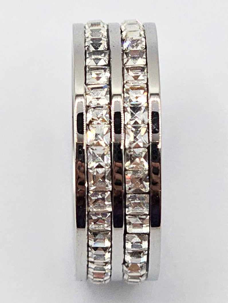 Durable & Stylish Silver Polish Stainless Steel Ring