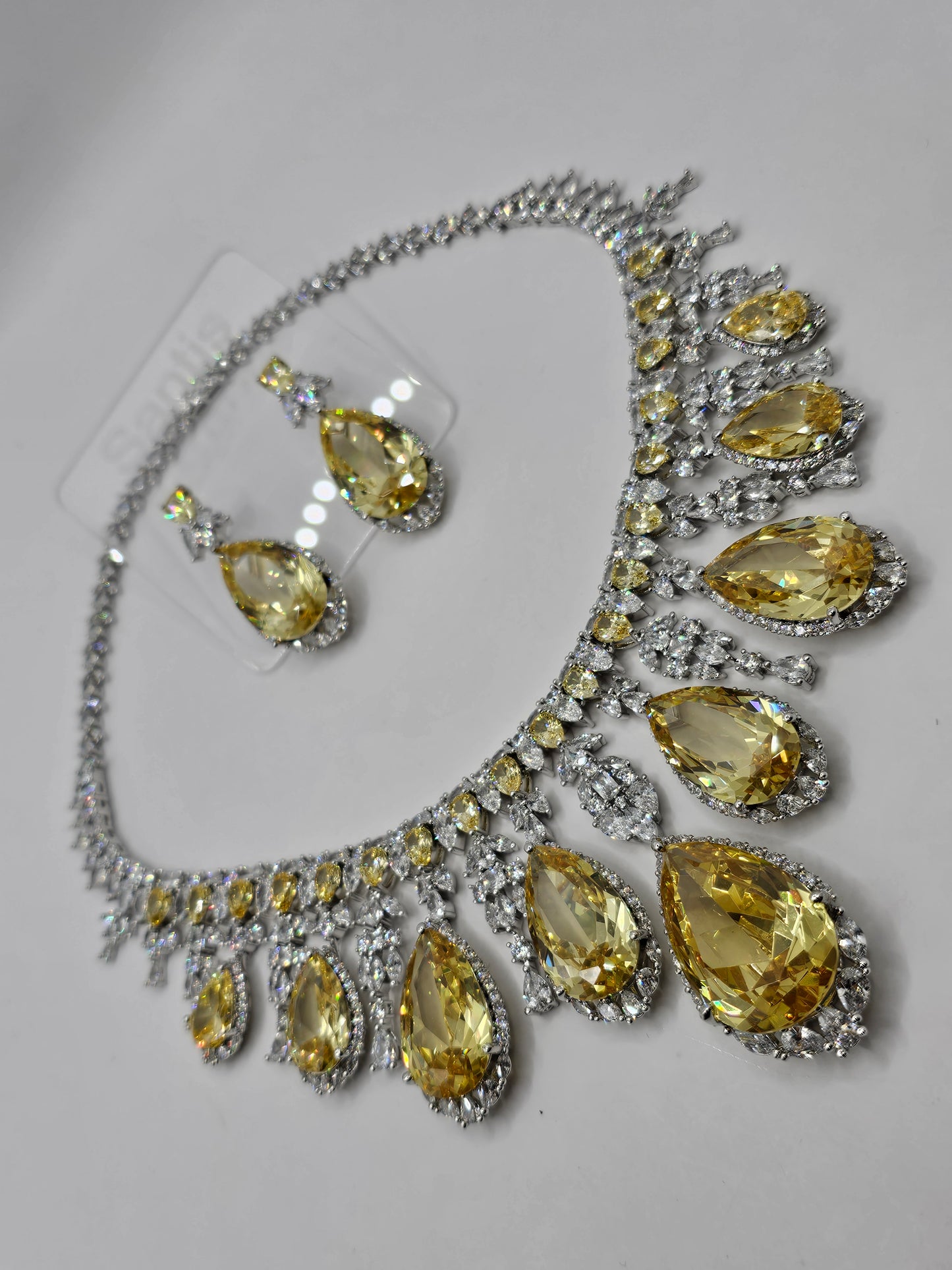 Ice Exquisite Handcraft Necklace set