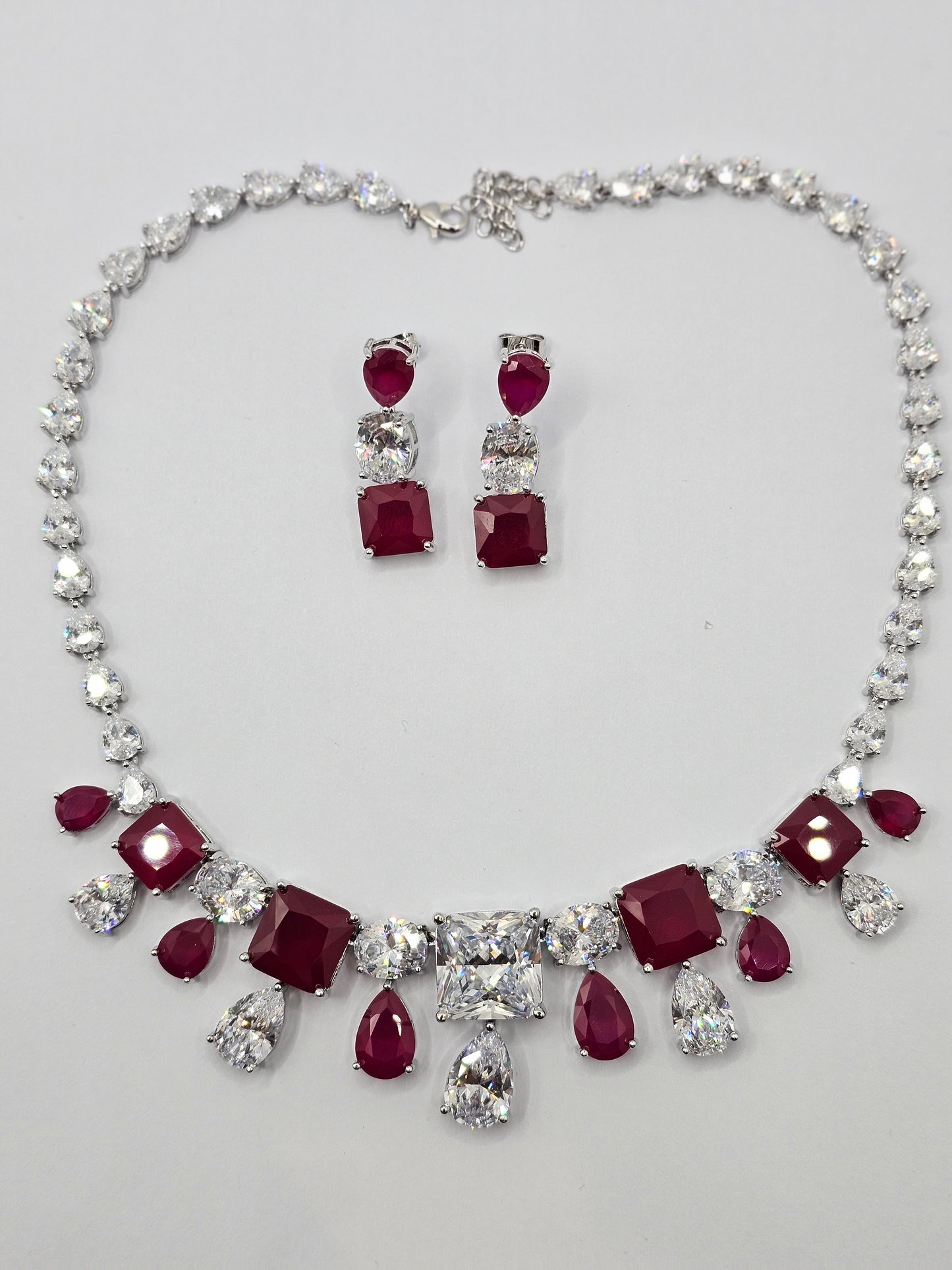 Royal Radiance: Ruby & Sapphire Set