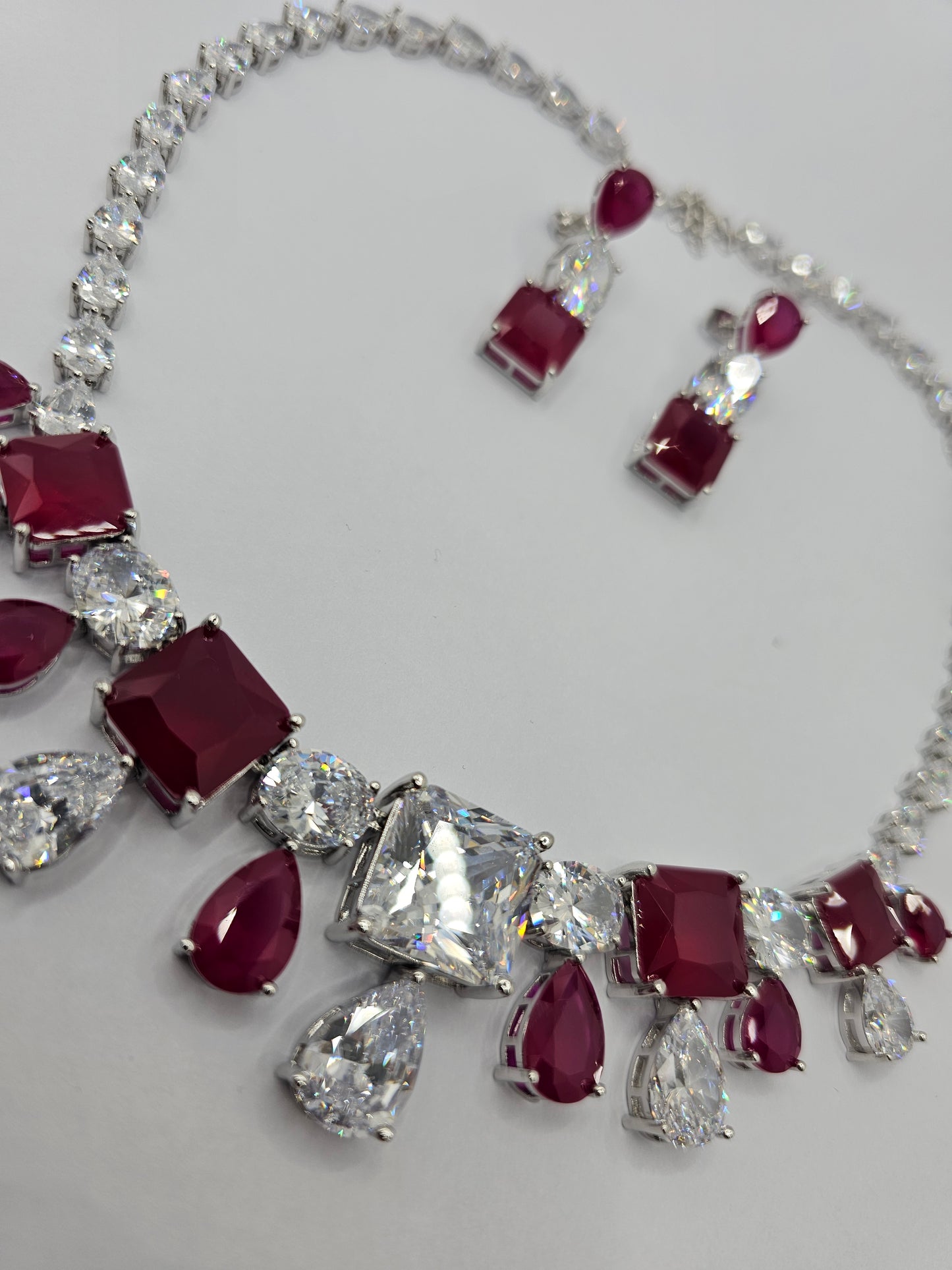 Royal Radiance: Ruby & Sapphire Set