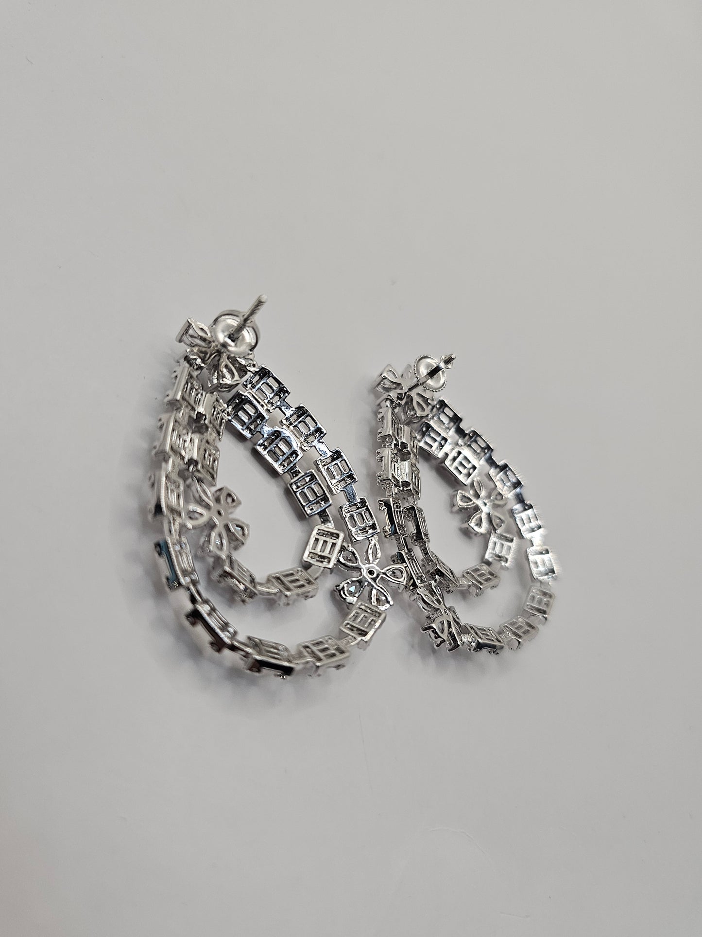 Double Teardrop Earrings