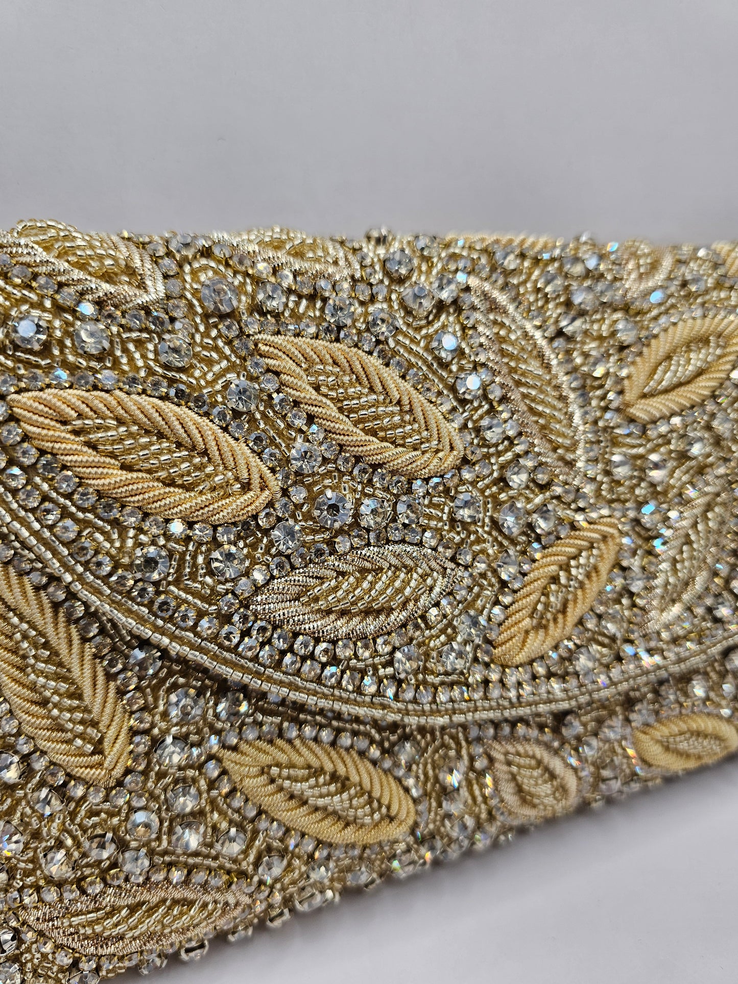 Gold Leaf Clutch