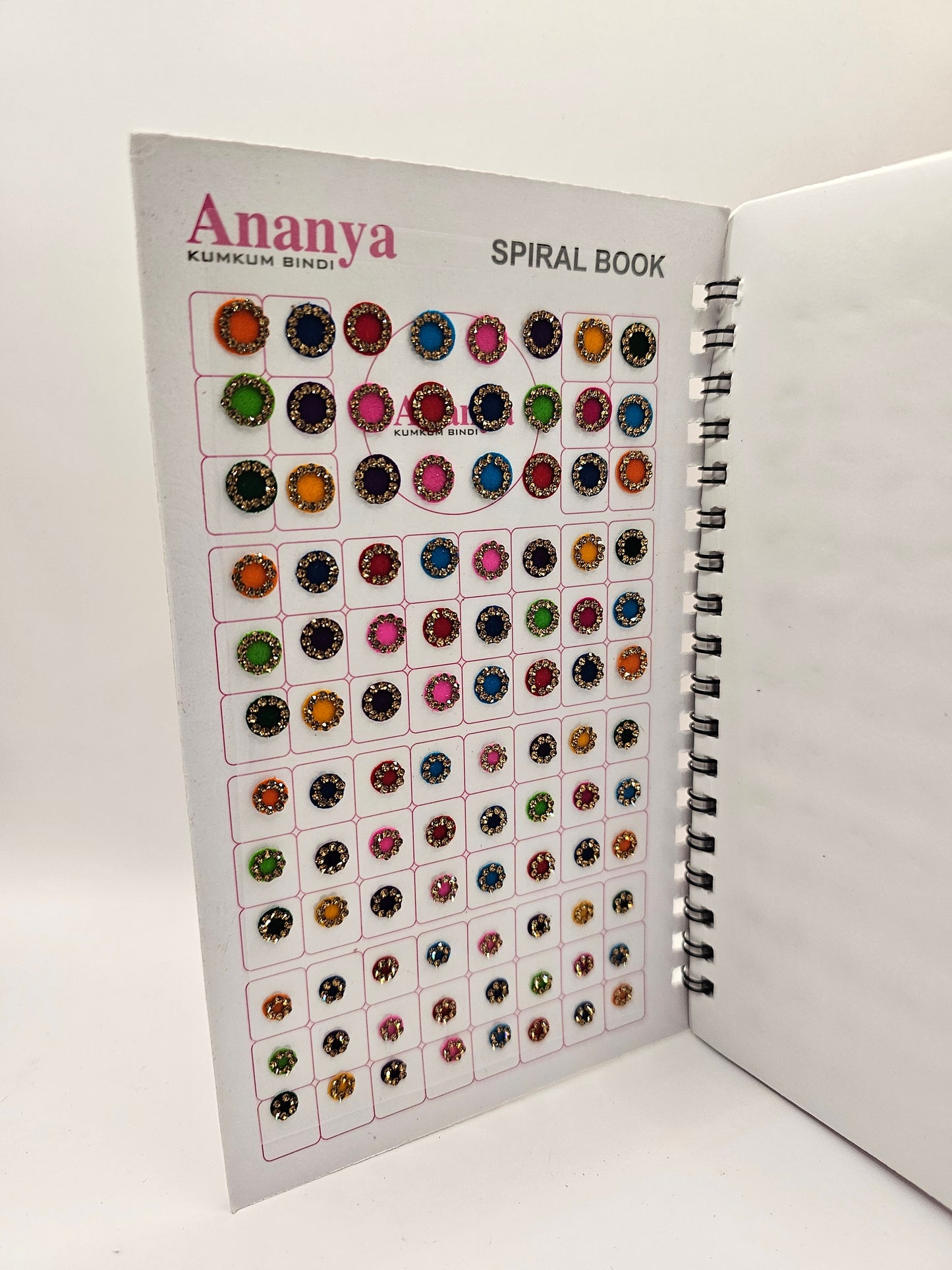 Velvet Pastel Multicoloured Bindi Book