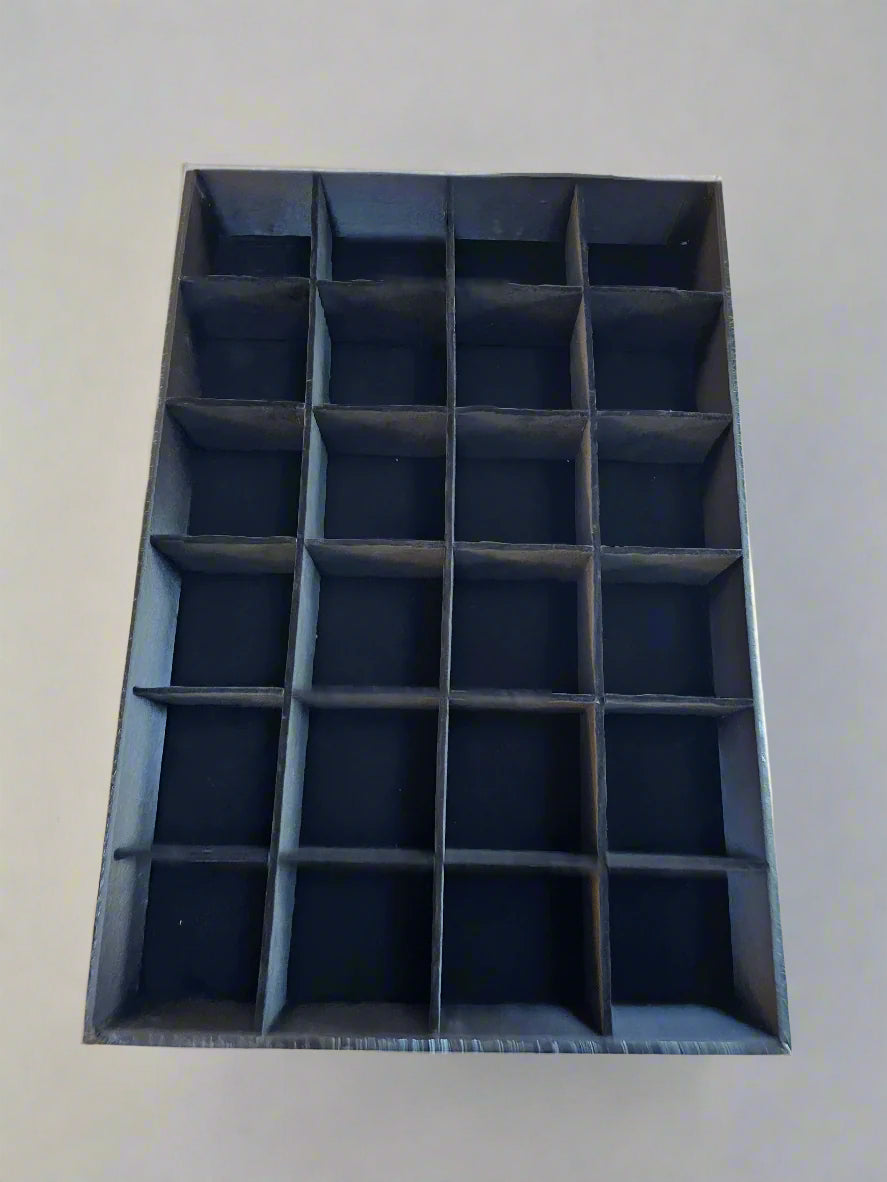 24 Compartment Storage Box with Lid