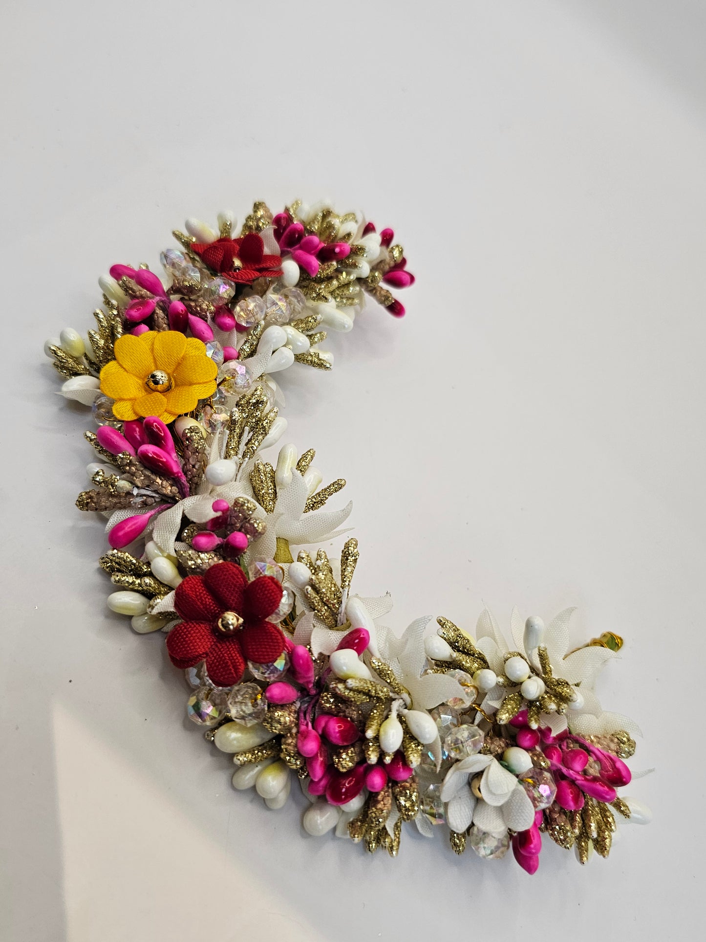 Multicolour Floral Headpiece