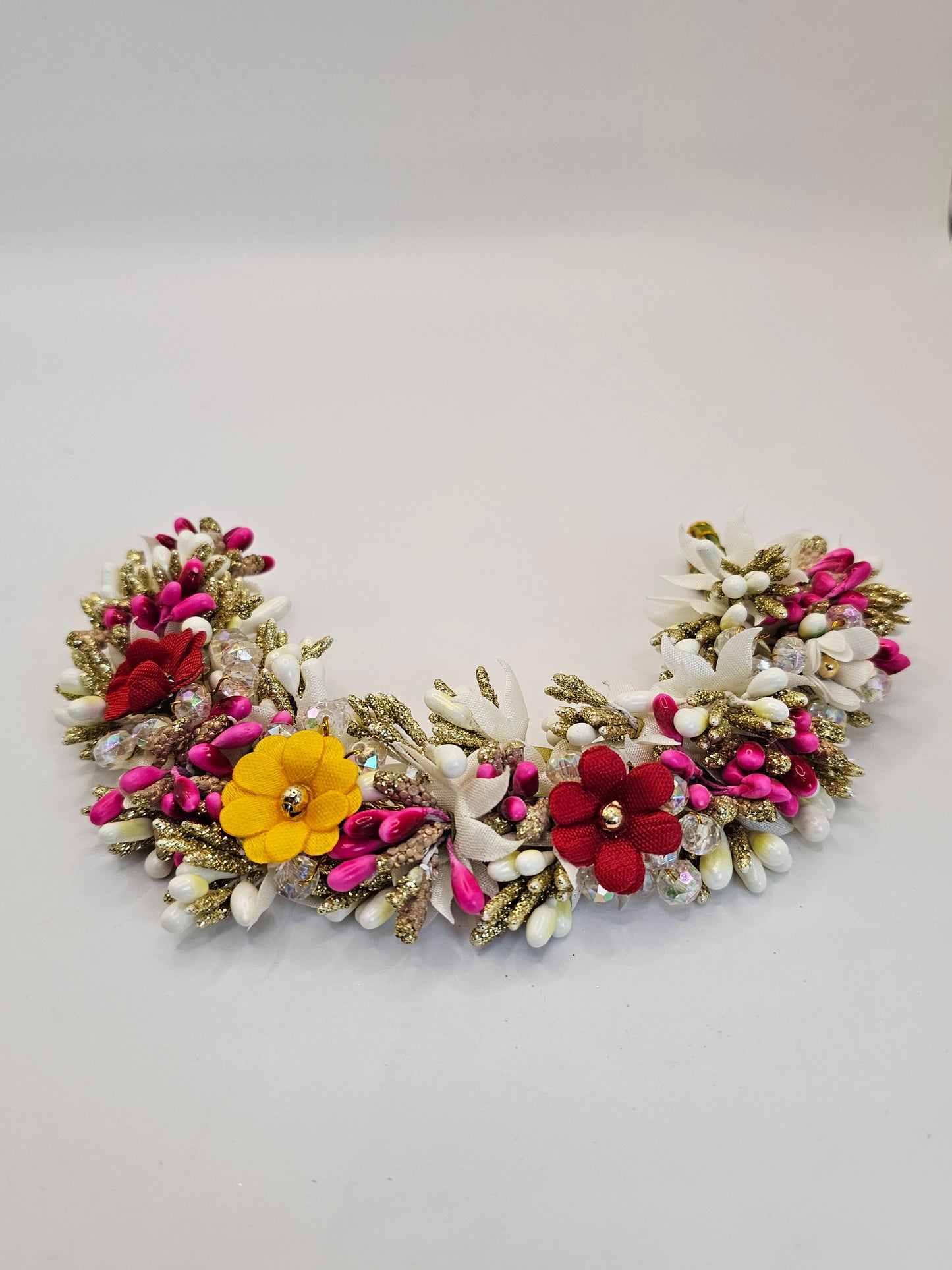 Multicolour Floral Headpiece