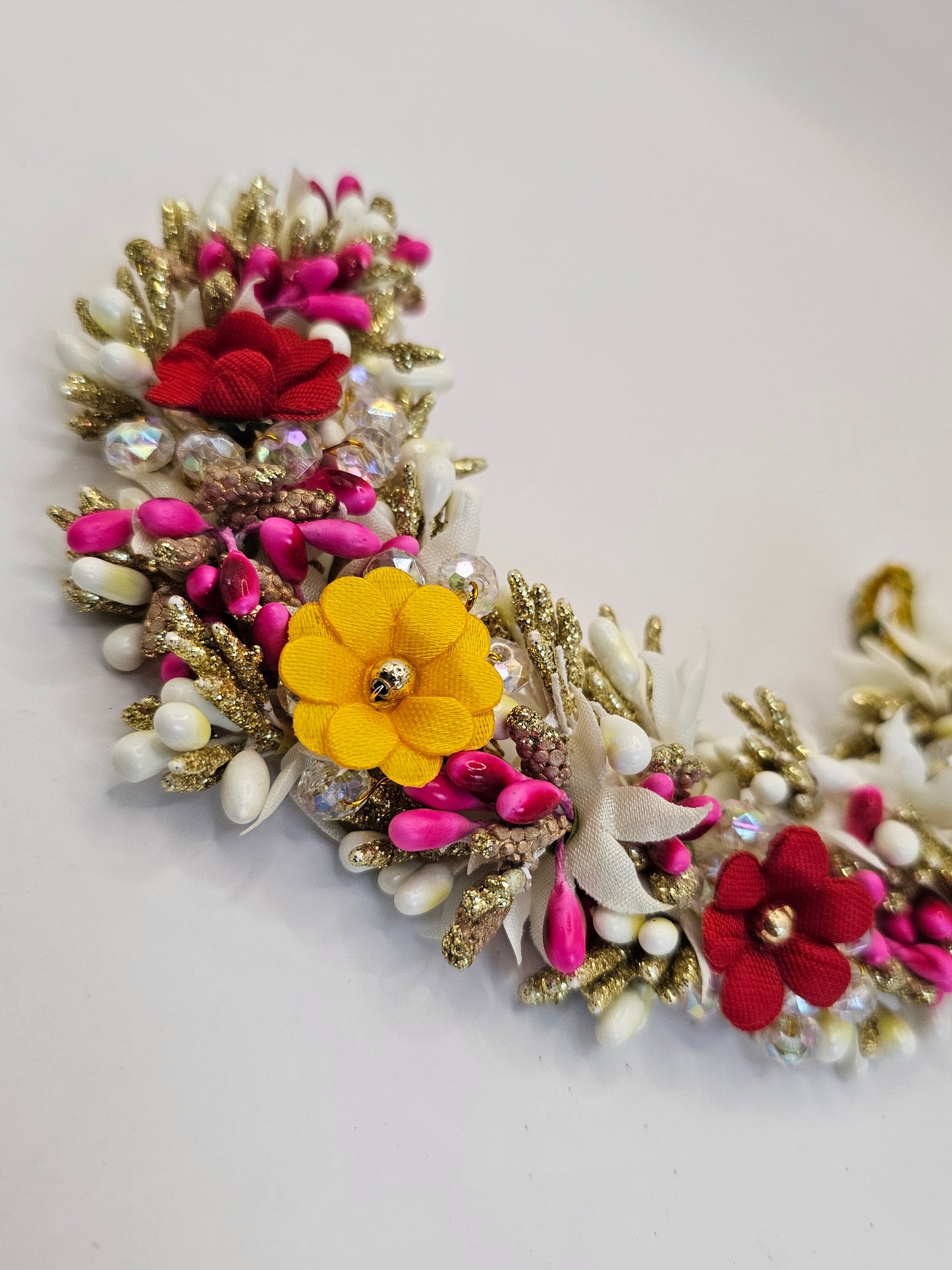 Multicolour Floral Headpiece