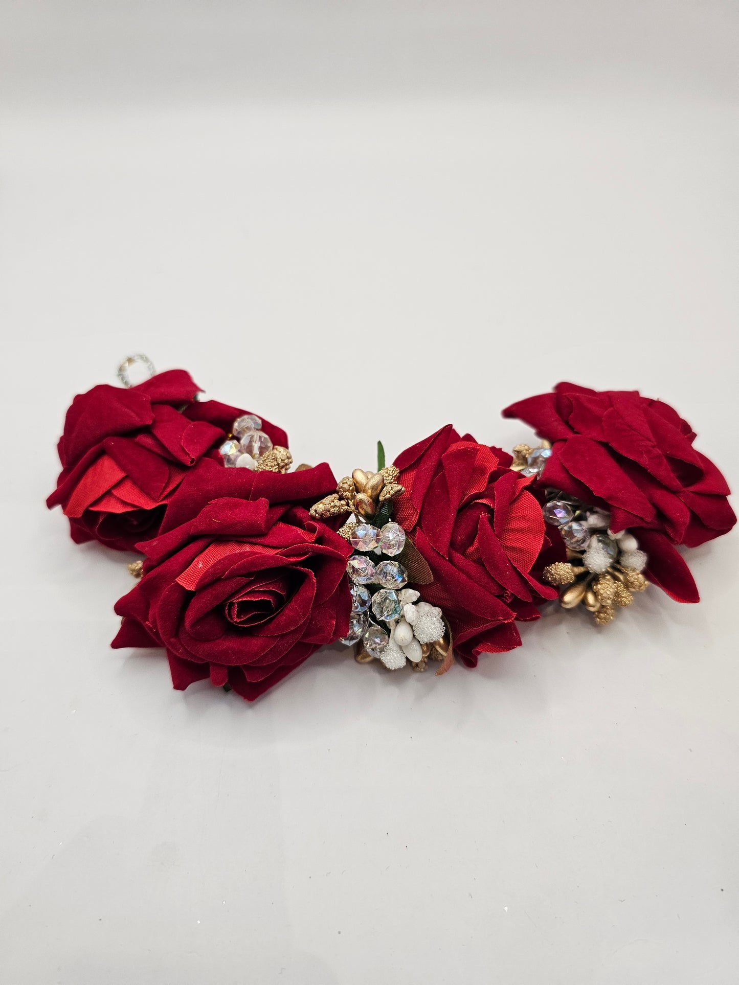 Large Red Rose Headpiece