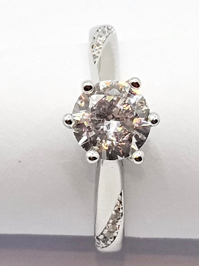 Dazzling CZ Stone Elegance Ring