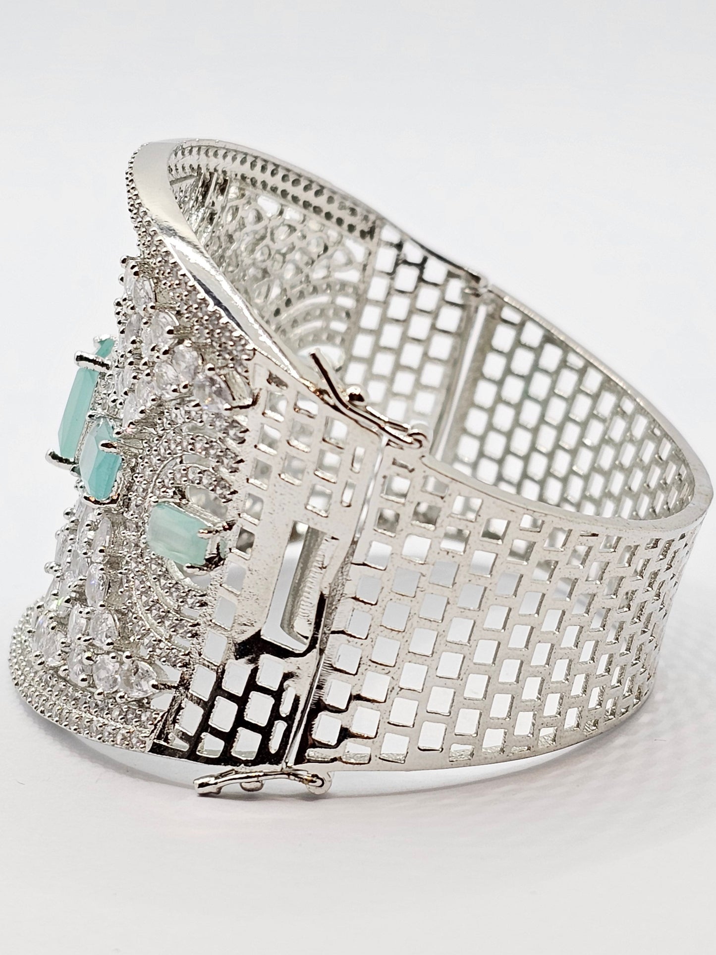 American Diamond Mint Cuff