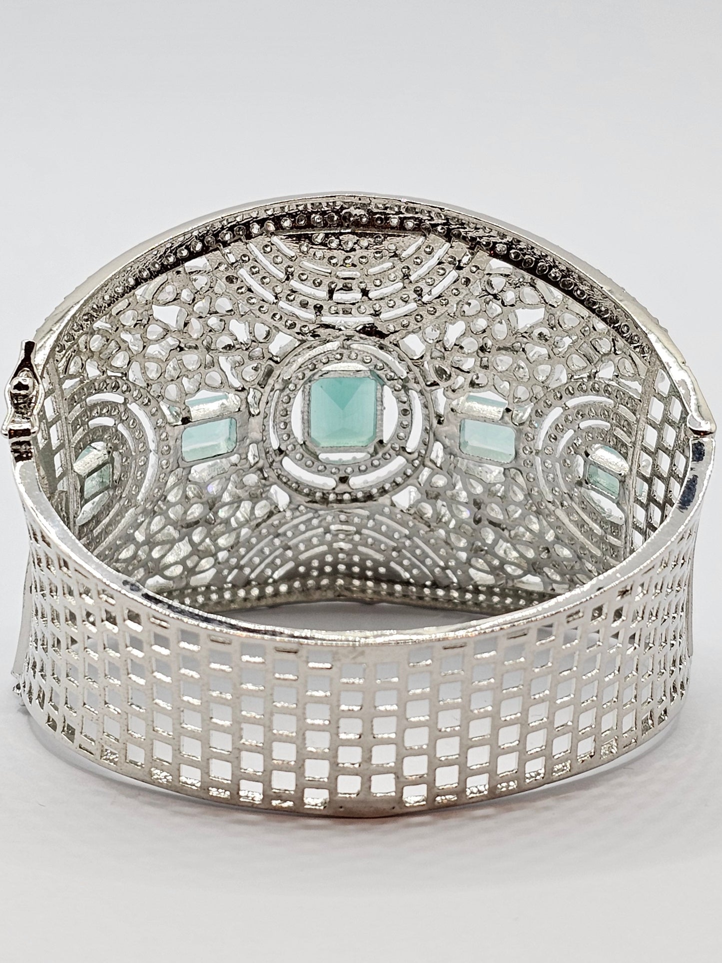 American Diamond Mint Cuff